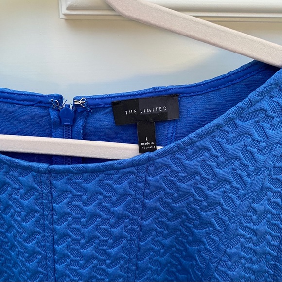 The Limited - Blue Dress - Size LARGE - Picture 2 of 4